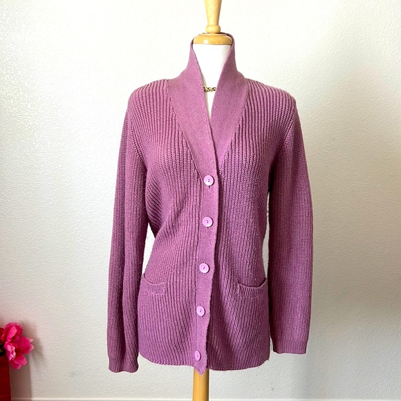 Blair Sweaters - Vintage Mauve mid Chunky sweater.